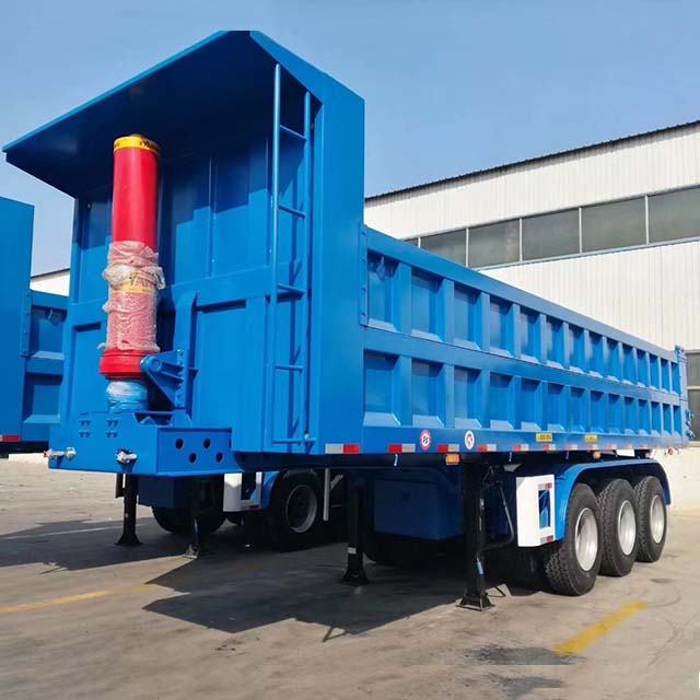 3 Axle 35 Ton Dump Semi Trailer for Sale