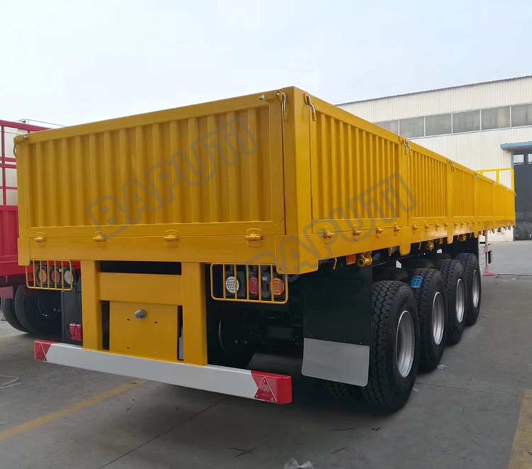 60 Ton Drop Side Trailer - Buy 60 Ton Drop Side Trailer on CHINA BAPUTI ...